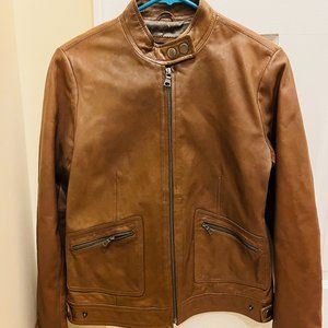 Banana Republic Leather Moto Jacket